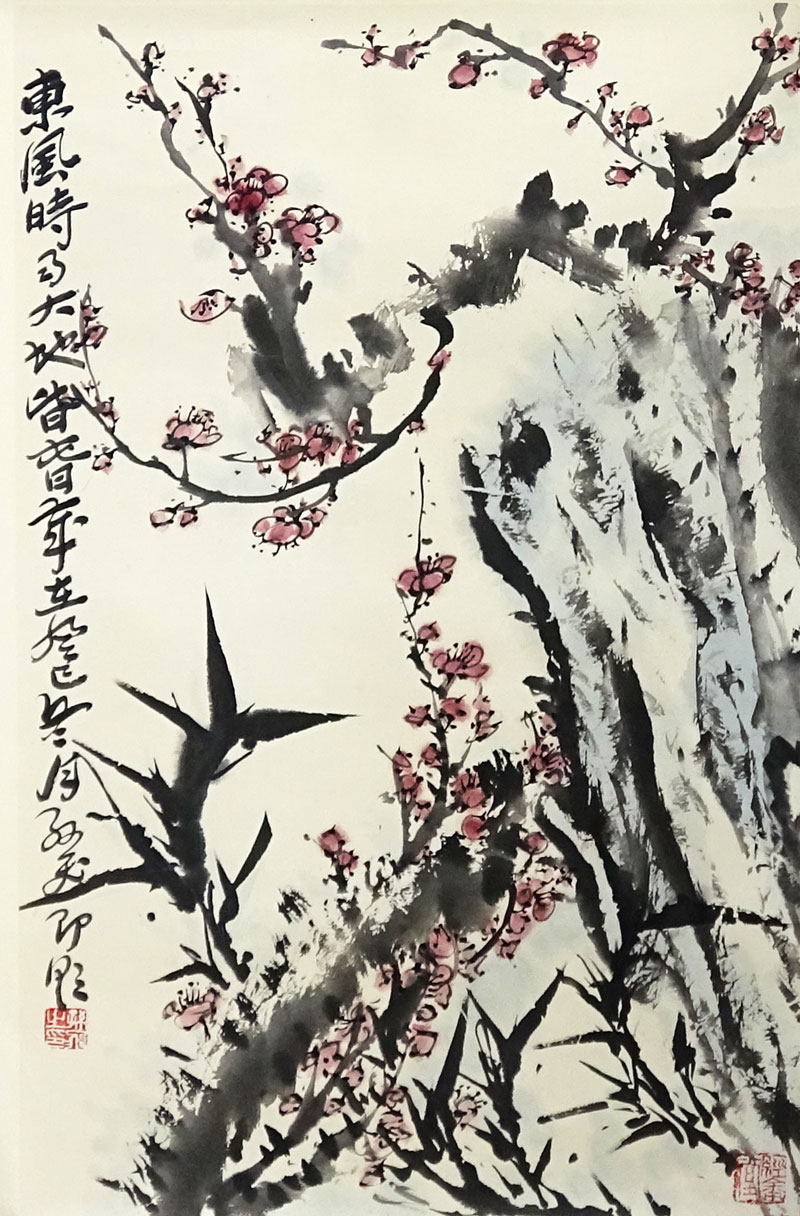 孙飞 梅花 69x44.5